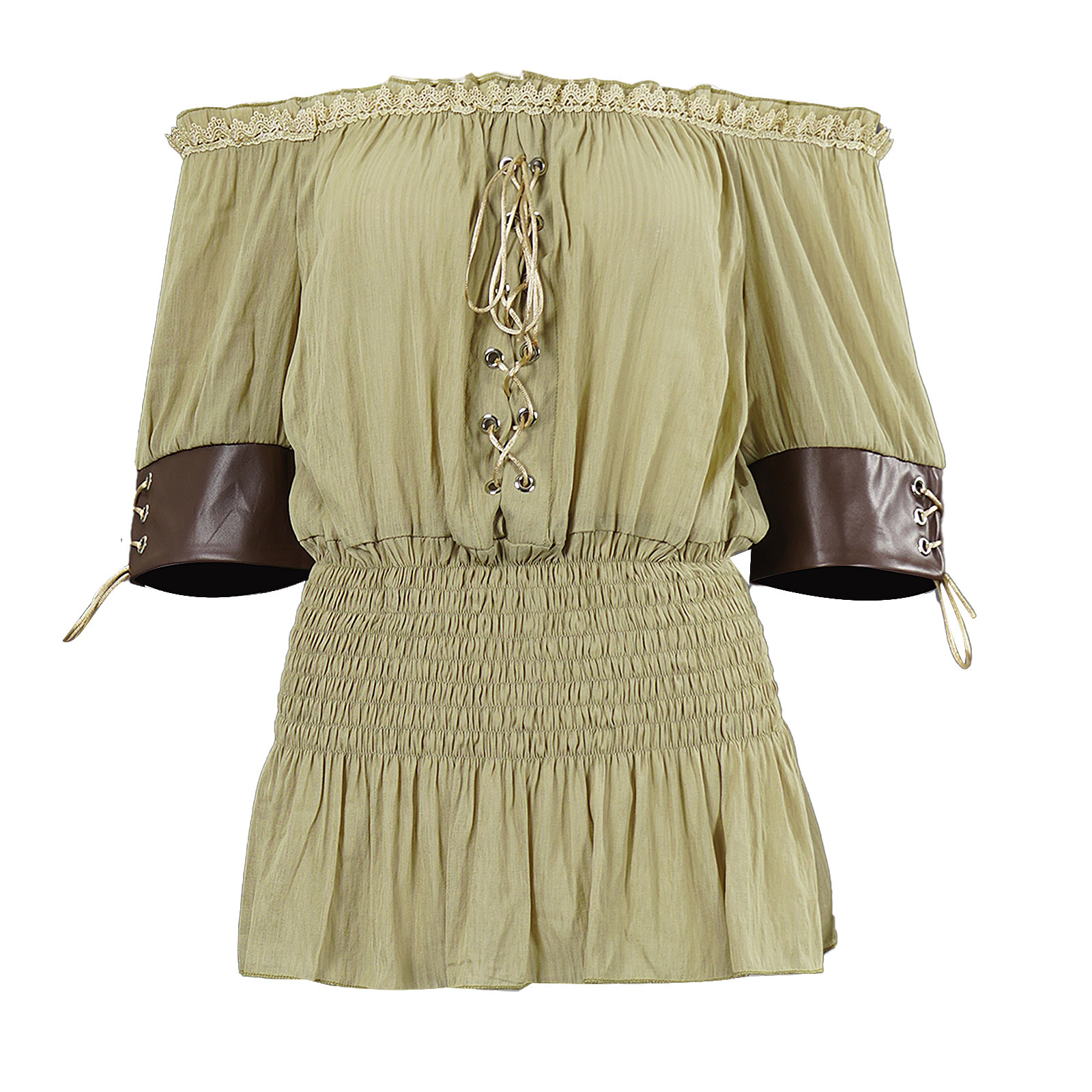 Women's Renaissance Pirate Blo - Off Shoulder Blouse incelemesi ve fiyatı
