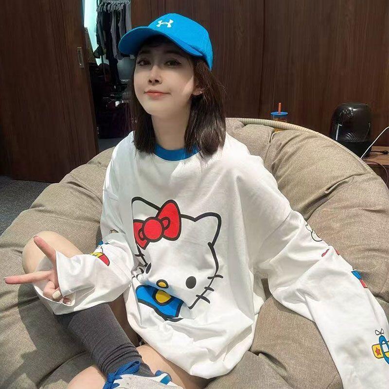 Long-Sleeved Hello Kitty Summe - Summer Clothing Usa incelemesi ve fiyatı