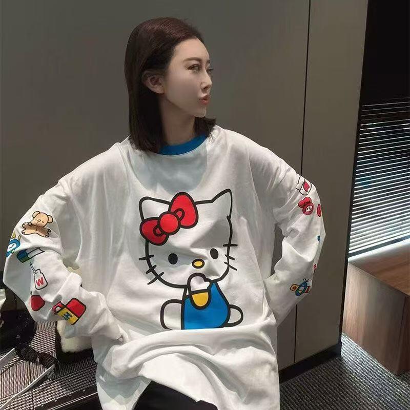 Long-Sleeved Hello Kitty Summe - Summer Clothing Usa incelemesi ve fiyatı