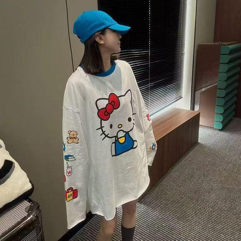 Long-Sleeved Hello Kitty Summe - Summer Clothing Usa incelemesi ve fiyatı