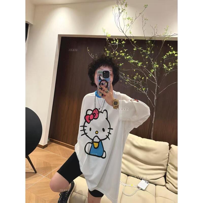 Long-Sleeved Hello Kitty Summe - Summer Clothing Usa incelemesi ve fiyatı