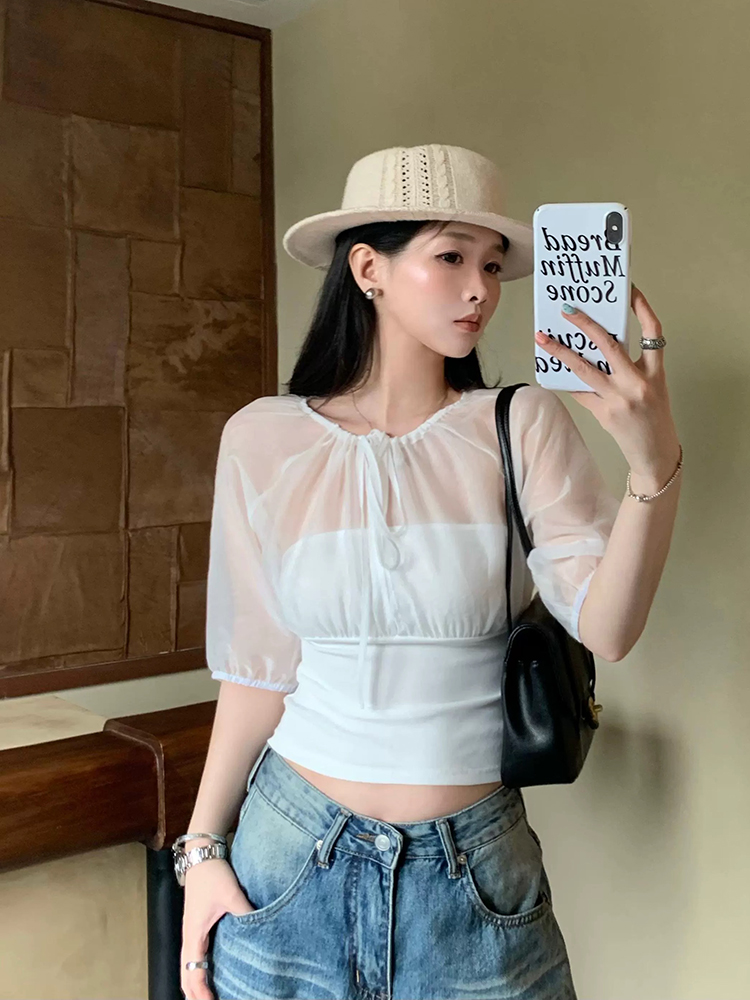 Mulberry Silk-Paneled Top with - Summer Clothing Usa incelemesi ve fiyatı