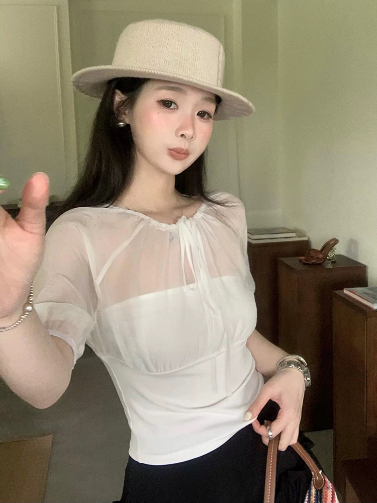Mulberry Silk-Paneled Top with - Summer Clothing Usa incelemesi ve fiyatı