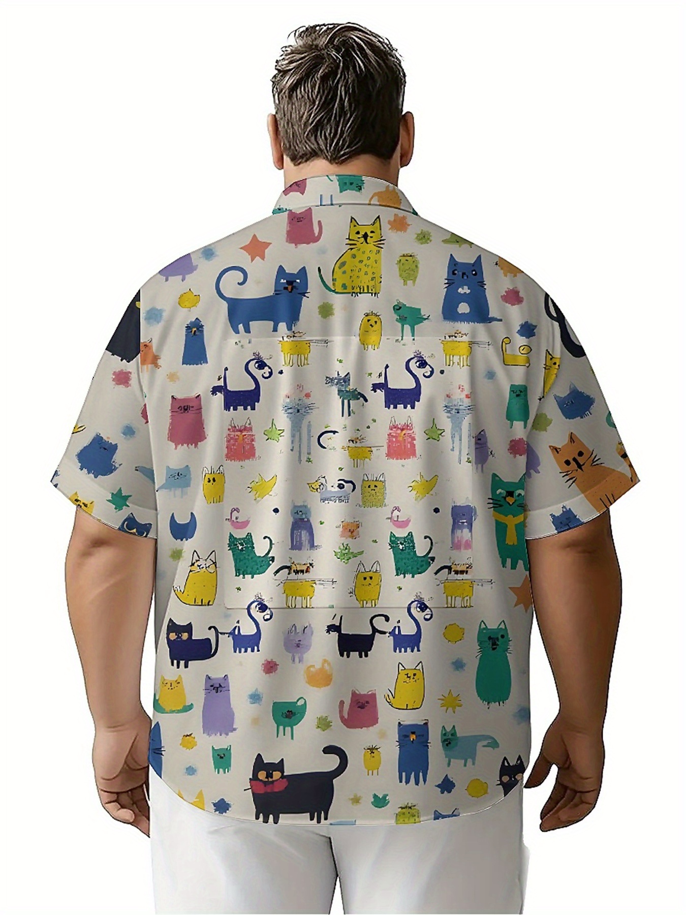 Men's Plus Size Hawaiian Shirt - Beach Shirt Hawaiian incelemesi ve fiyatı
