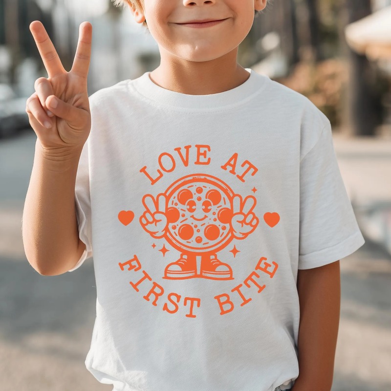 Love at First Bite Kids Pizza  - Summer Loving Kids Clothing incelemesi ve fiyatı