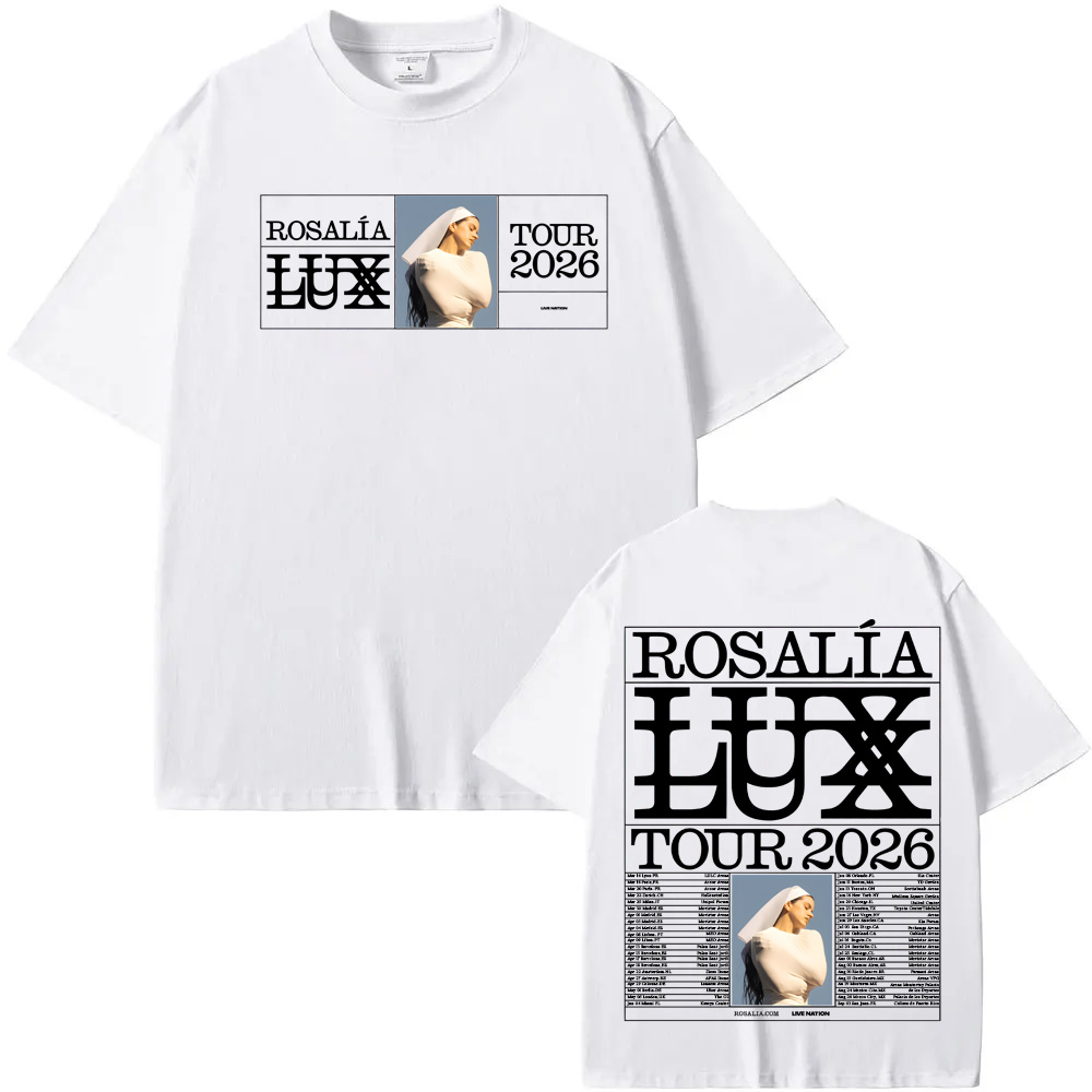 ROSALIA LUX Tour 2026 T-SHIRT  - Summer Clothing Websites incelemesi ve fiyatı
