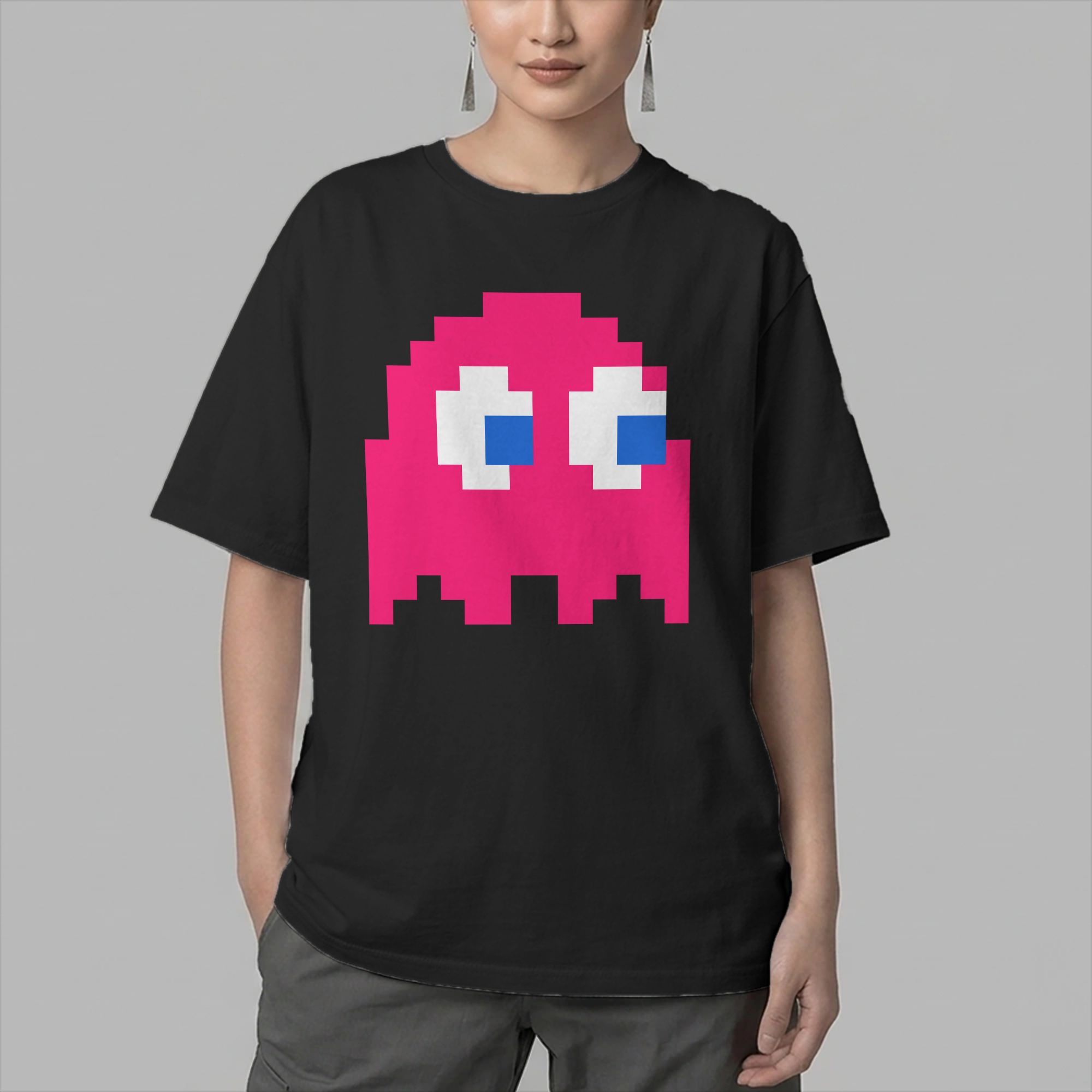 Clip Art Pacman Ghost T Shirts - Summer Clothing Clipart incelemesi ve fiyatı