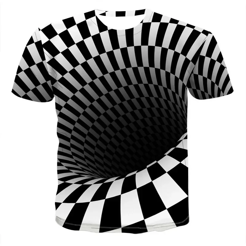Men's 3D printed T-shirt, over - Summer Clothing Affordable incelemesi ve fiyatı