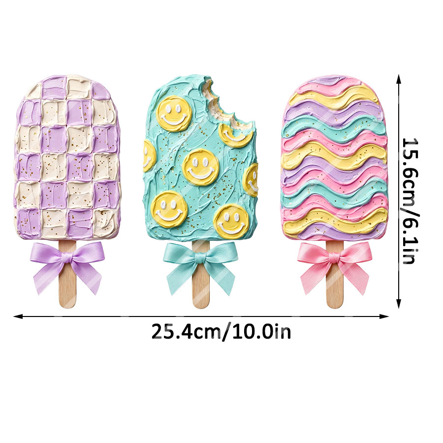 Preppy Summer Cute Popsicle DI - Summer Clothing Fabric incelemesi ve fiyatı