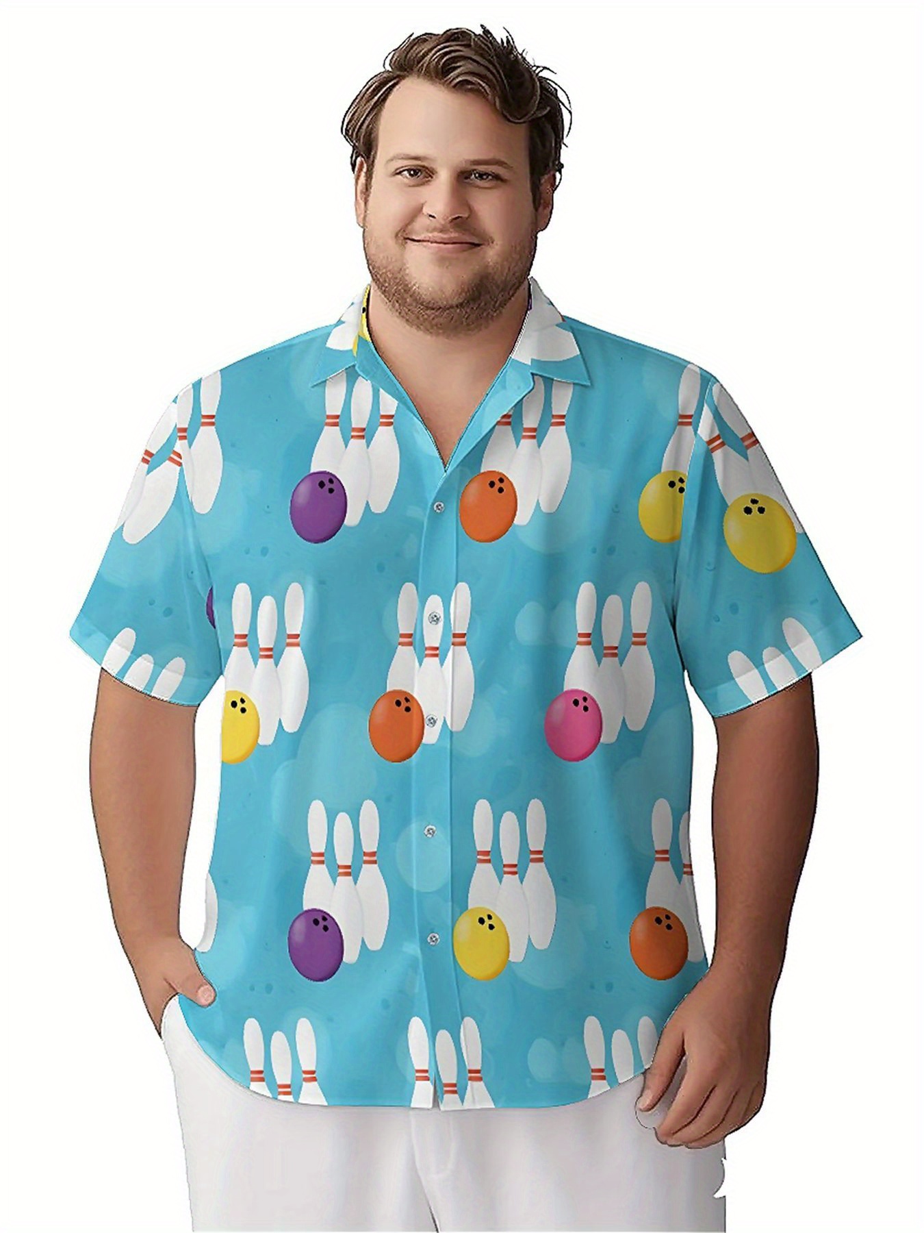 Men's Plus Size Hawaiian Shirt - Beach Shirt Hawaiian incelemesi ve fiyatı