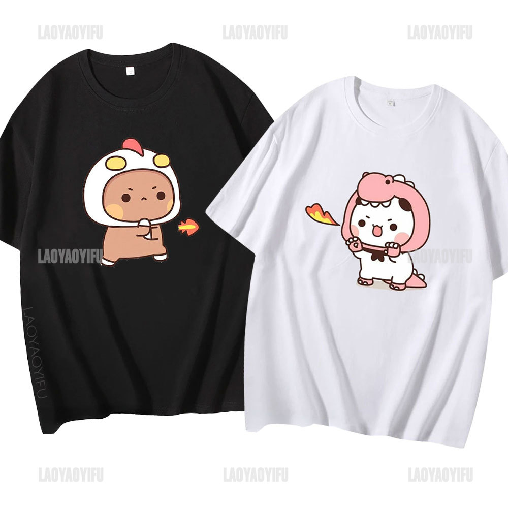 Kawaii Bubu Dudu Tshirt for Gi - Summer Clothing For 70 Year Old Woman incelemesi ve fiyatı