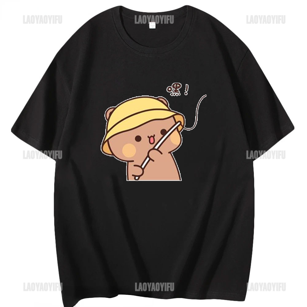 Kawaii Bubu Dudu Tshirt for Gi - Summer Clothing For 70 Year Old Woman incelemesi ve fiyatı