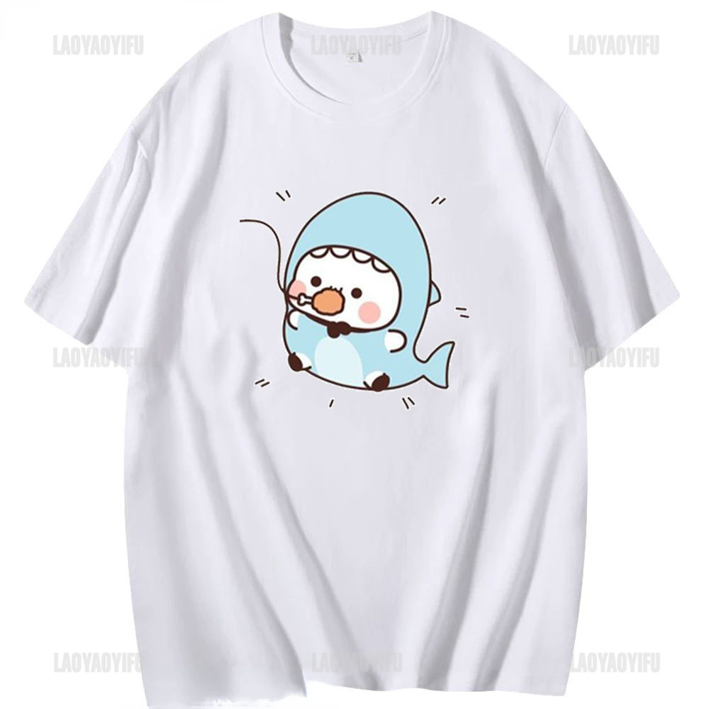 Kawaii Bubu Dudu Tshirt for Gi - Summer Clothing For 70 Year Old Woman incelemesi ve fiyatı