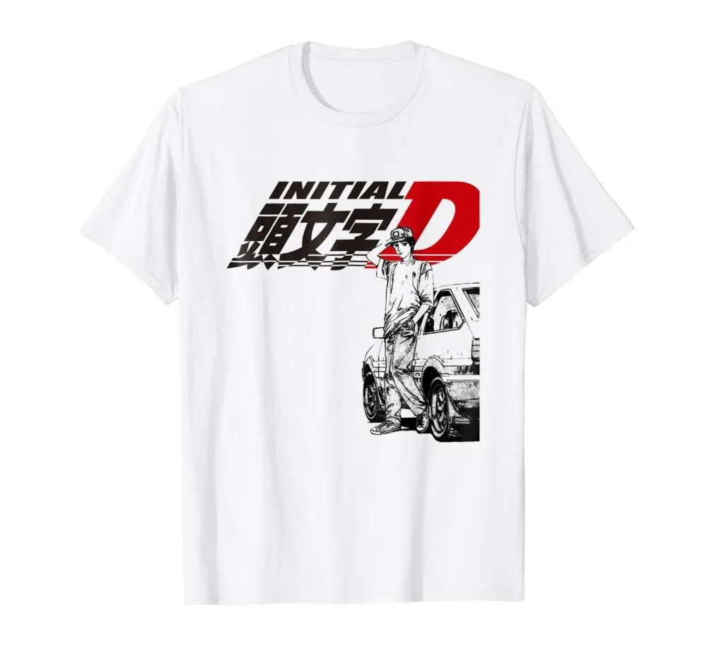 Initial D Tee Shirt Summer Fas - Summer Clothing Websites incelemesi ve fiyatı