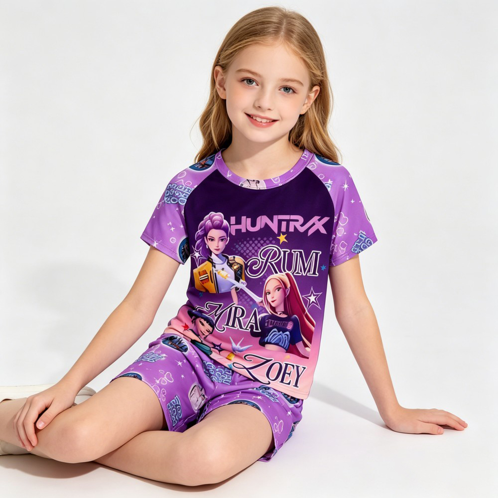 2026 New Kpop Themed Kids Paja - Summer Clothing Teen Girls incelemesi ve fiyatı