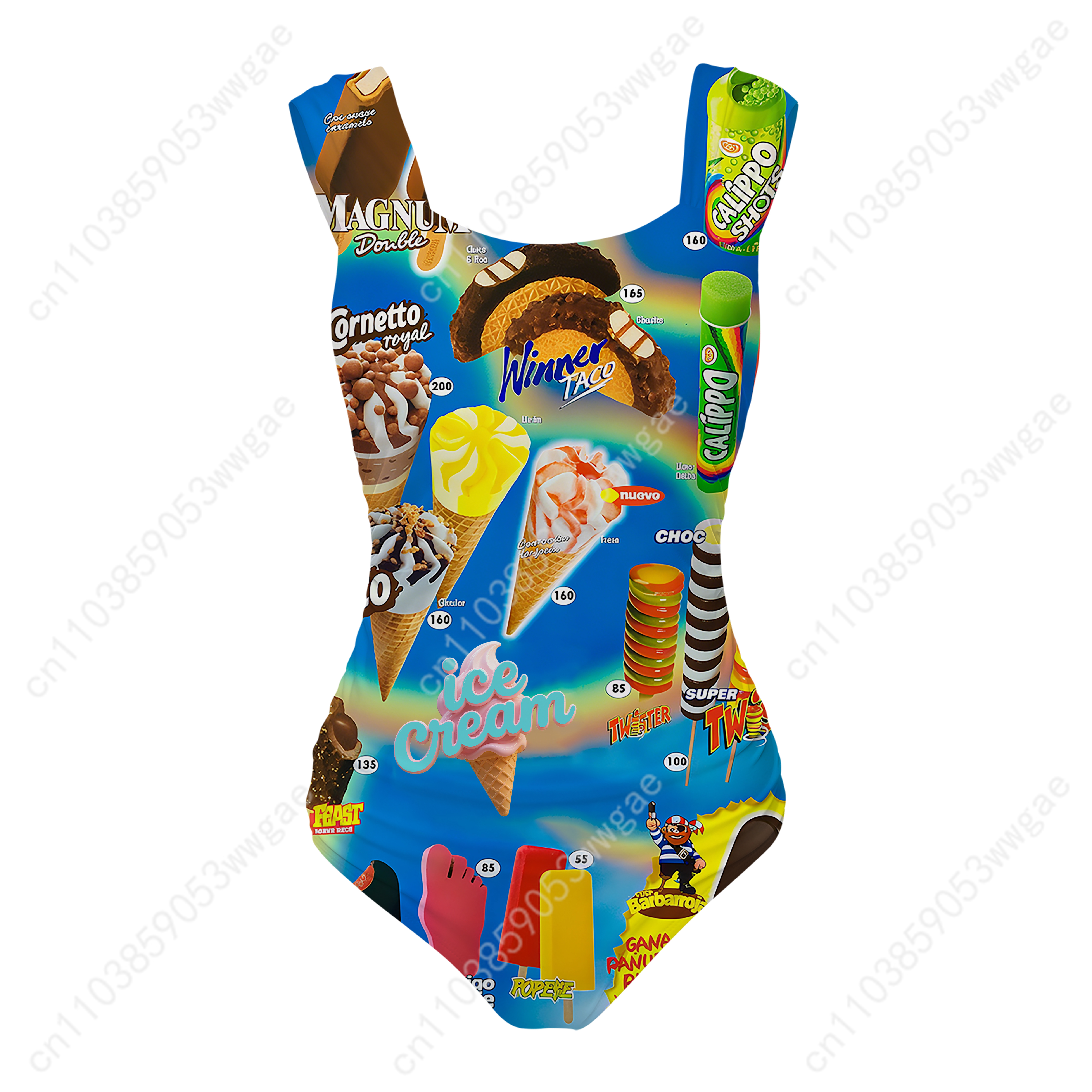 Ice Cream One Piece Swimsuit W - Swimsuit One Piece incelemesi ve fiyatı