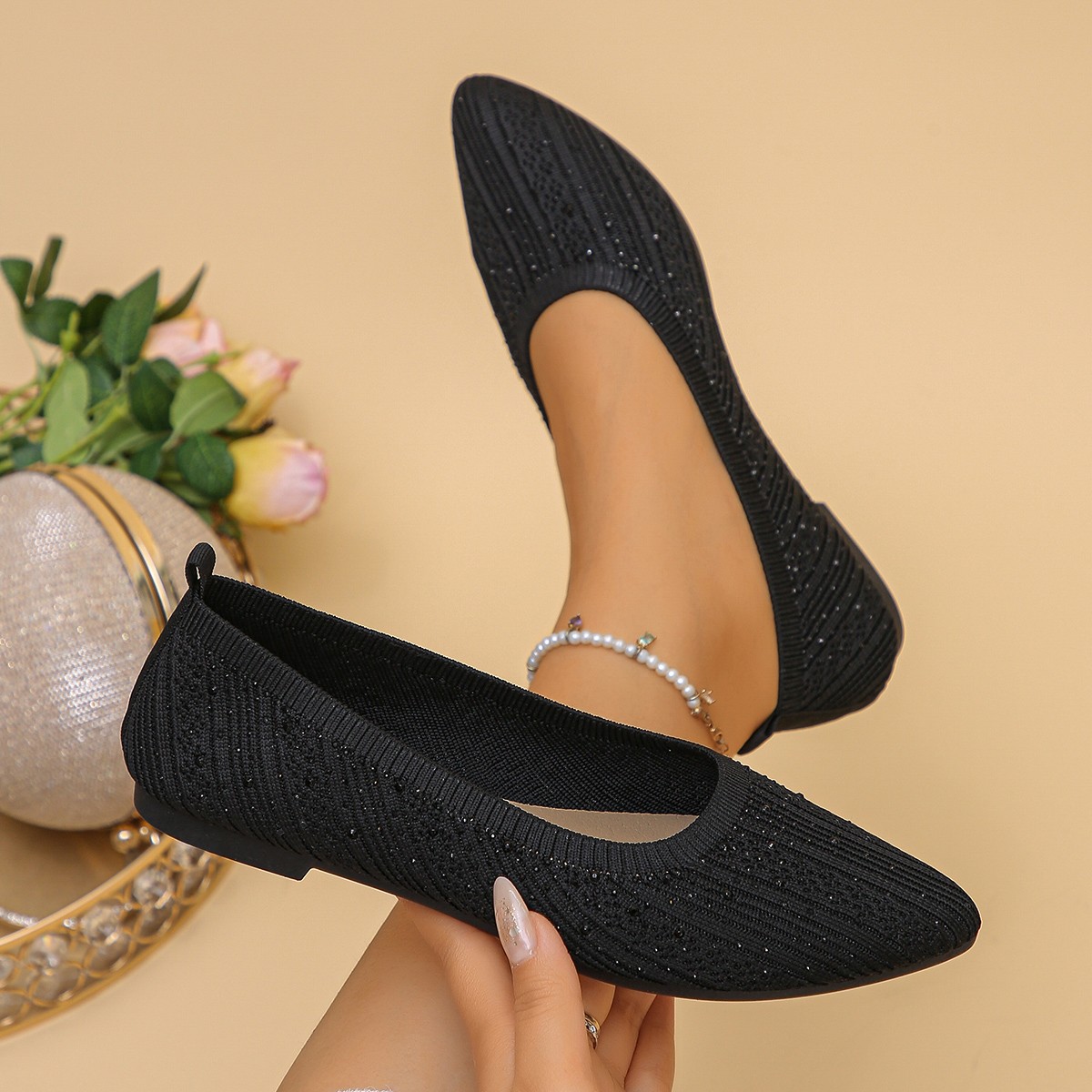 2026 new women's flat shoes la - Summer Clothing Fabric incelemesi ve fiyatı