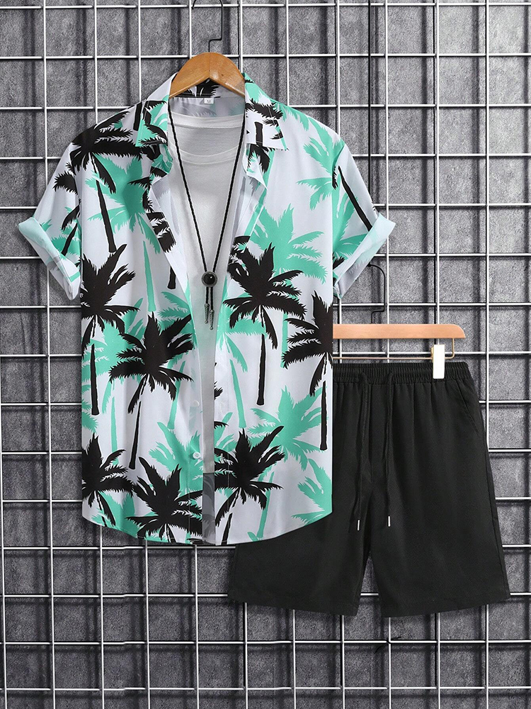 Hawaiian Men's Short Sleeve Sh - Beach Shirt Hawaiian incelemesi ve fiyatı