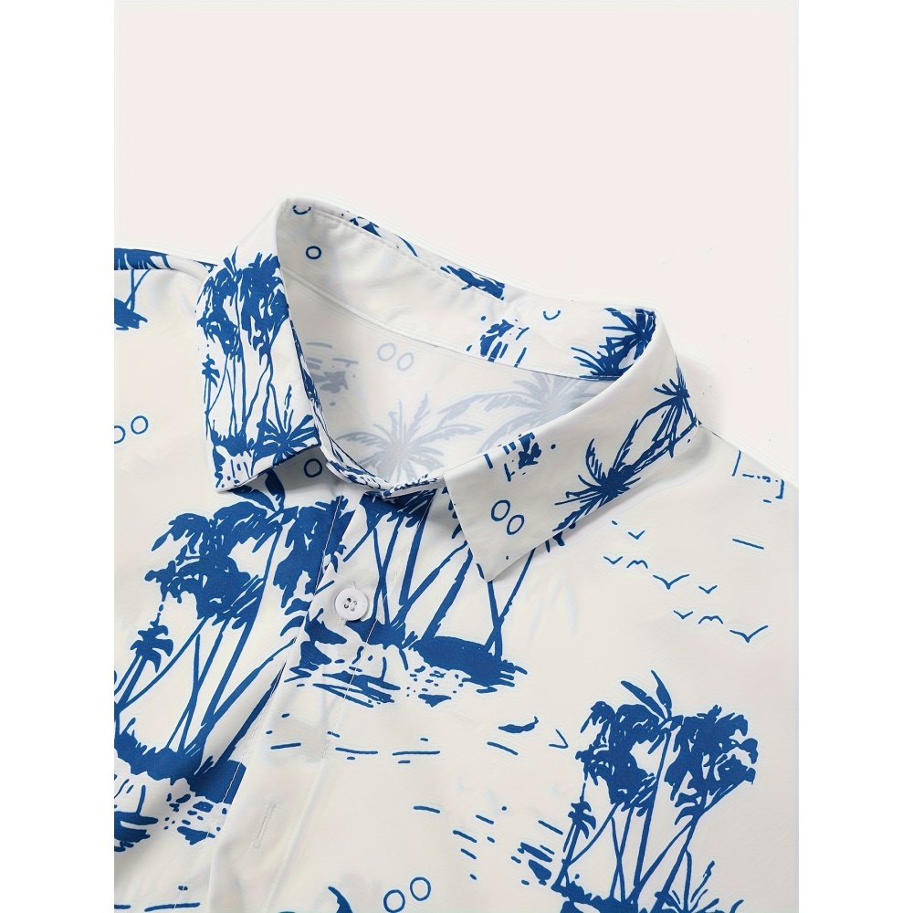 Summer Man Set Coconut Tree Fr - Beach Shirt Hawaiian incelemesi ve fiyatı