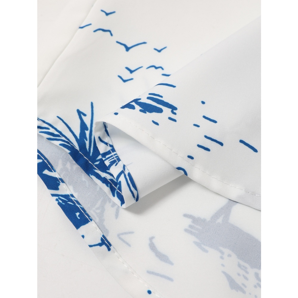 Summer Man Set Coconut Tree Fr - Beach Shirt Hawaiian incelemesi ve fiyatı