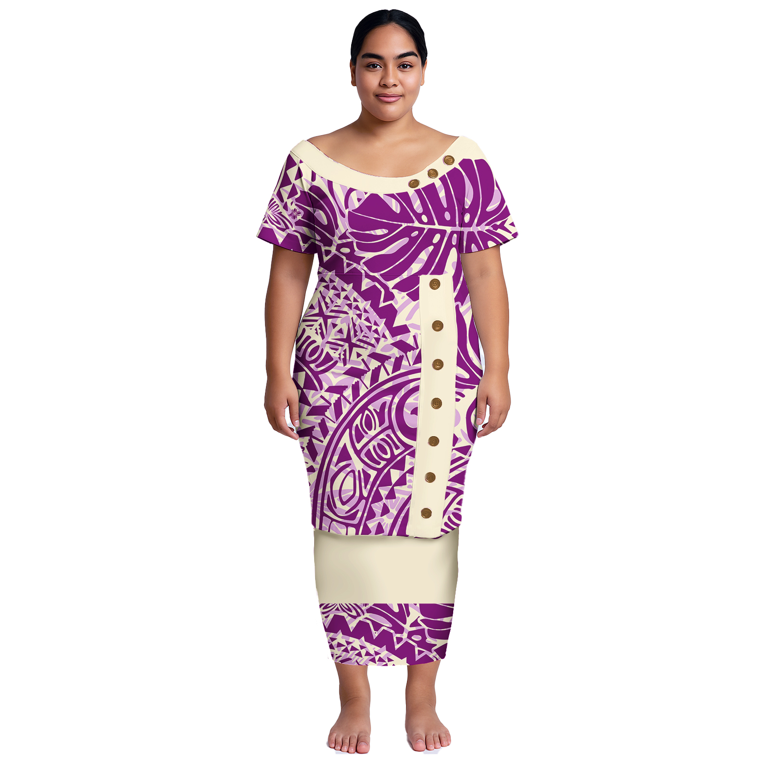 Plus Size Women Dresses Samoan - Summer Alt Clothing incelemesi ve fiyatı