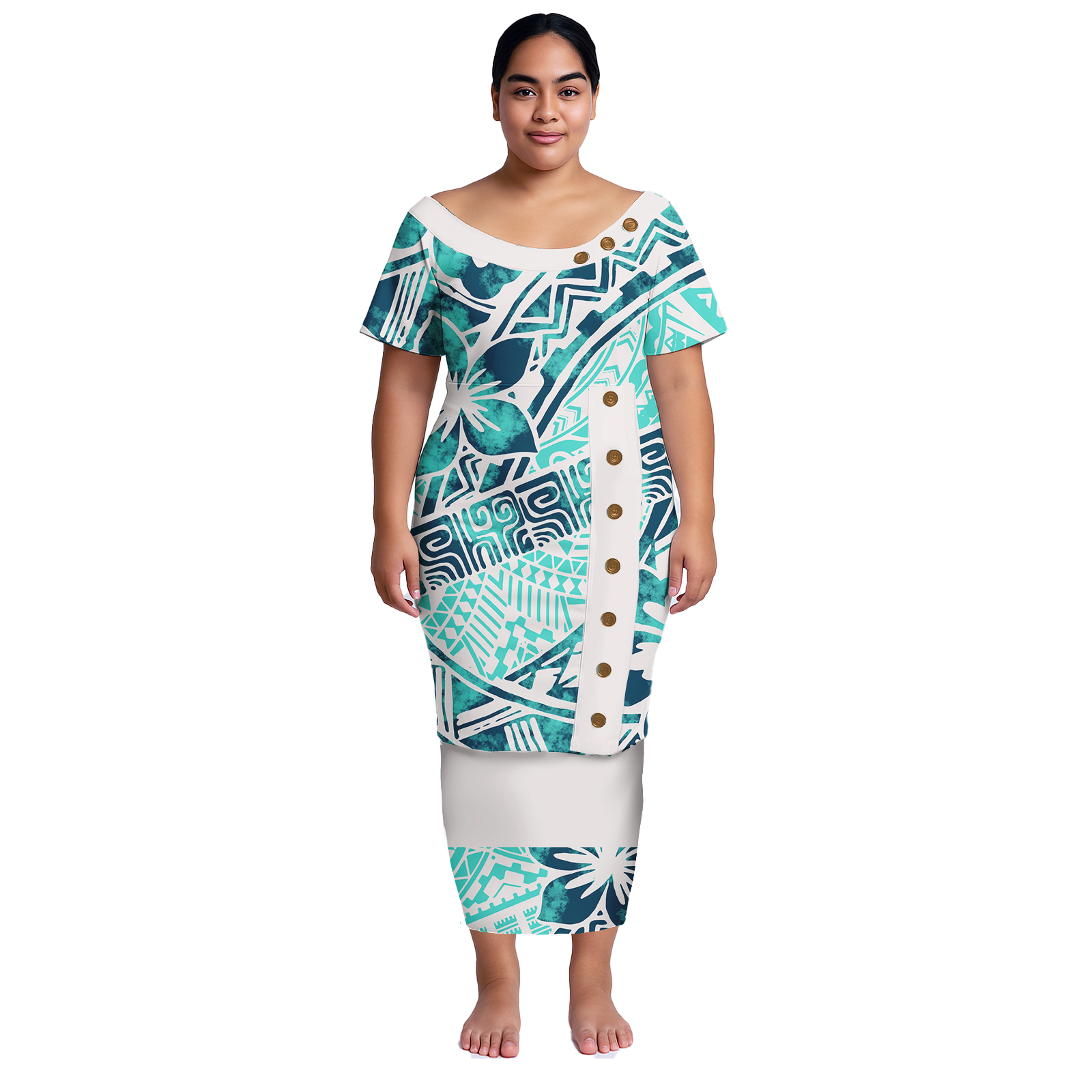 Plus Size Women Dresses Samoan - Summer Alt Clothing incelemesi ve fiyatı