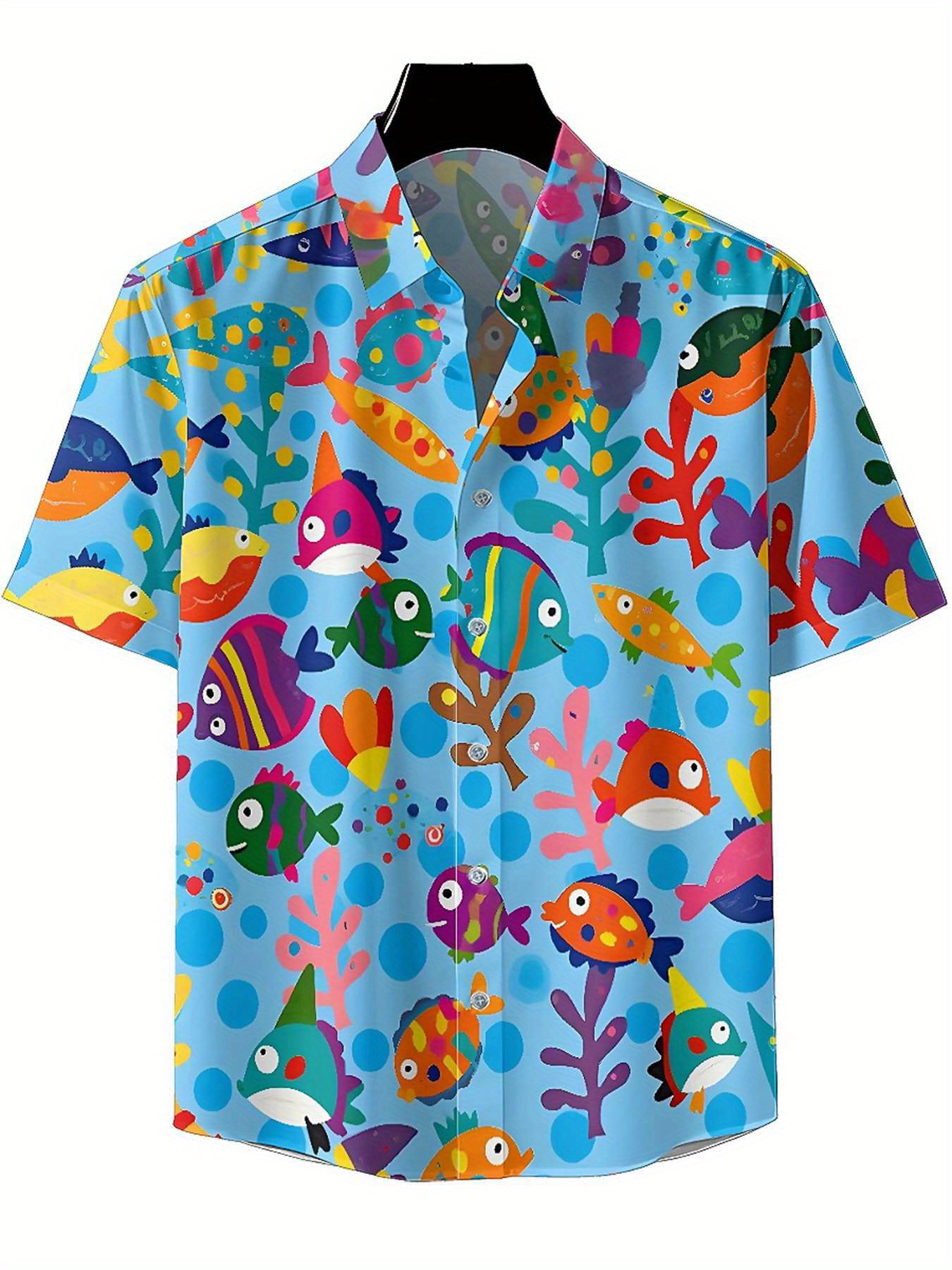 Men's Plus Size Hawaiian Shirt - Beach Shirt Hawaiian incelemesi ve fiyatı
