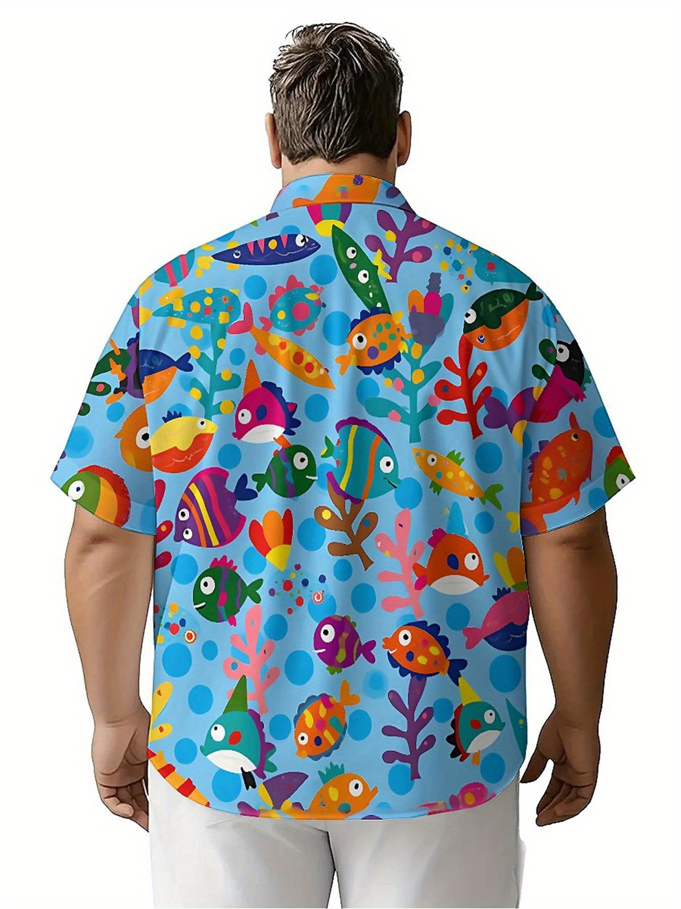 Men's Plus Size Hawaiian Shirt - Beach Shirt Hawaiian incelemesi ve fiyatı