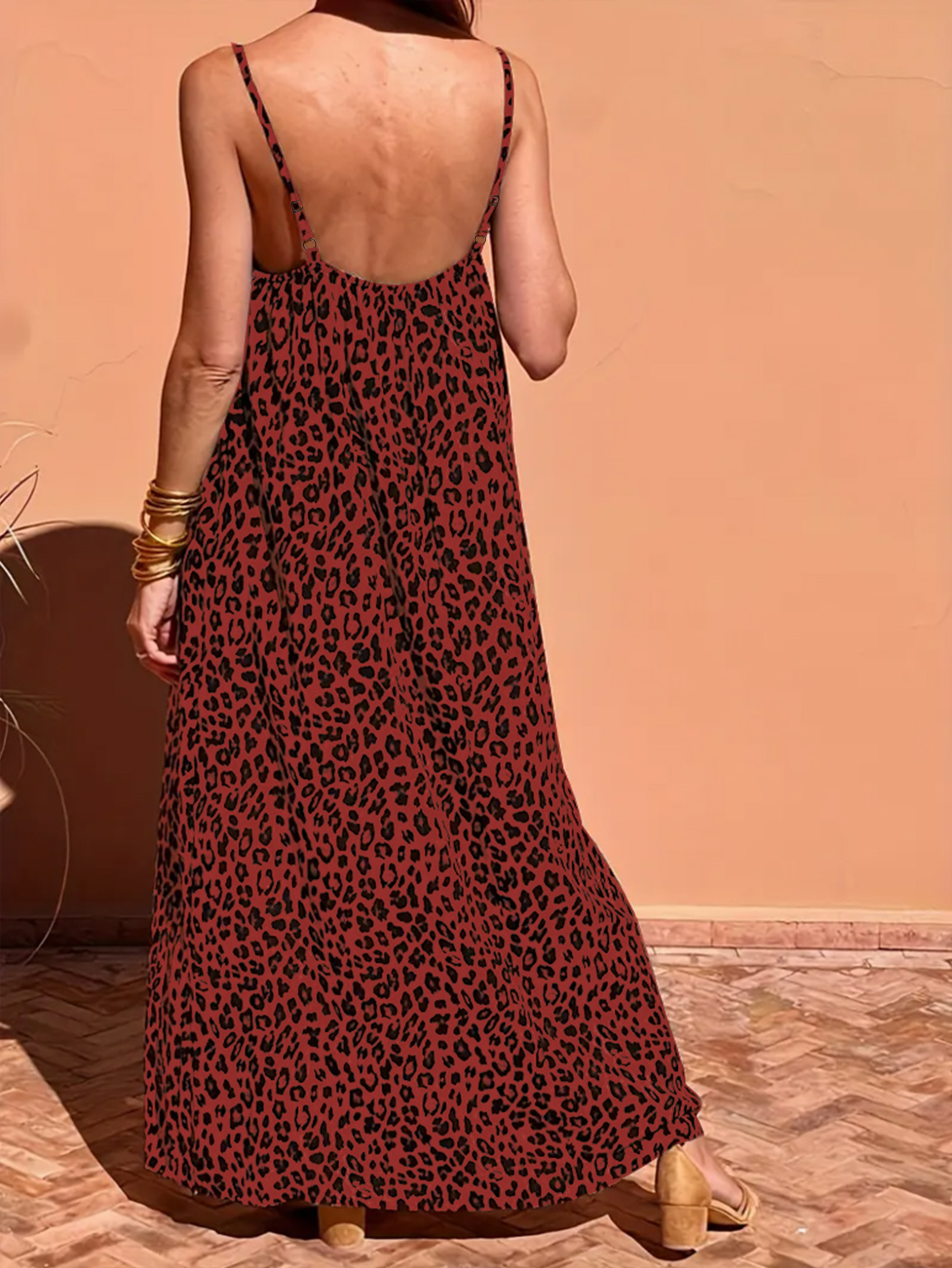 Leopard Print Tank Dress Women - Summer Clothing For 70 Year Old Woman incelemesi ve fiyatı