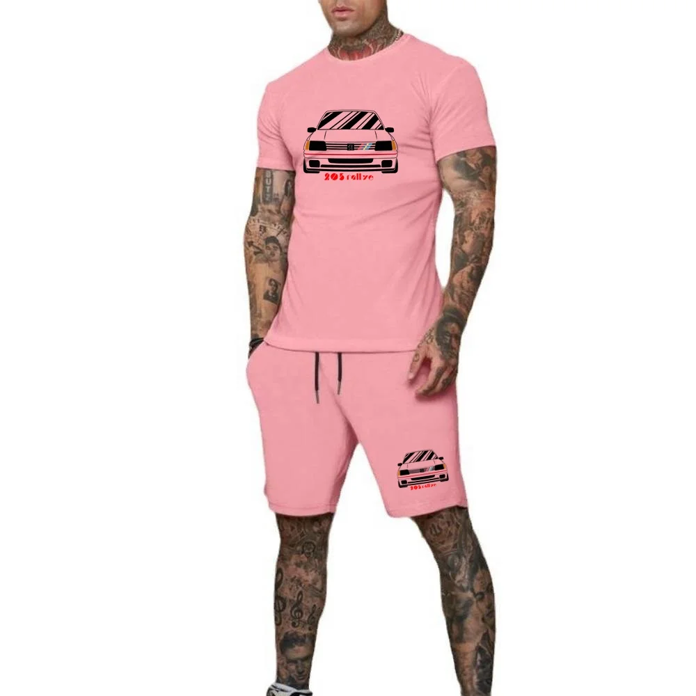 Chic T-Shirt 2Piece Sets Wrc 2 - Summer Clothing For Young Men incelemesi ve fiyatı