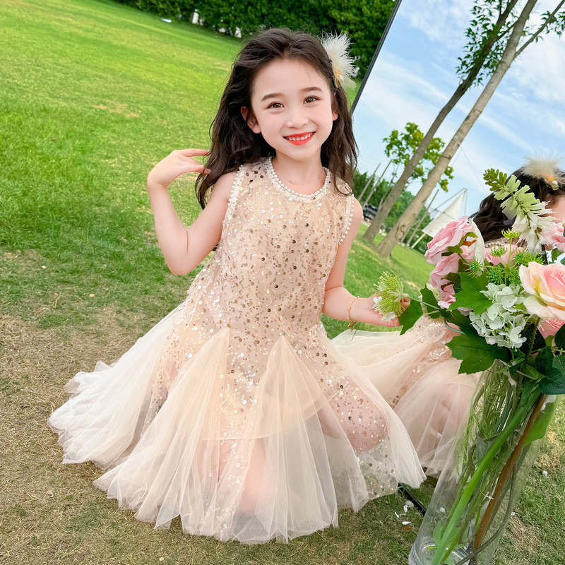 Children's Dress Mesh Sequins  - Summer Dresses Yours Clothing incelemesi ve fiyatı