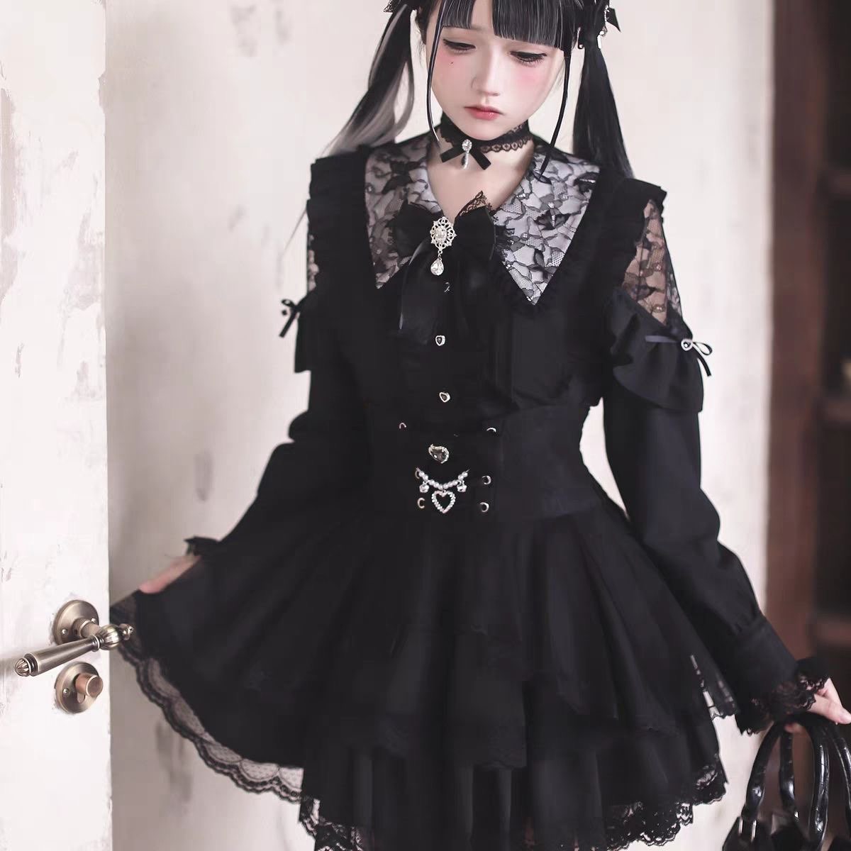 Harajuku Kawaii Skirt Sets Wom - Off Shoulder Blouse incelemesi ve fiyatı