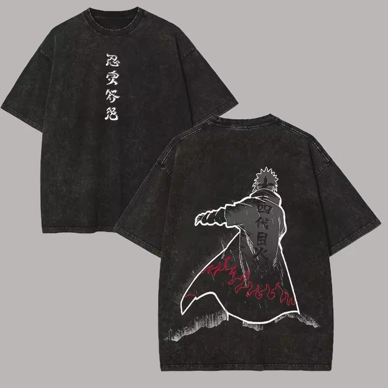 2026 new Oversized Naruto Mina - Japanese Summer Clothing Men incelemesi ve fiyatı