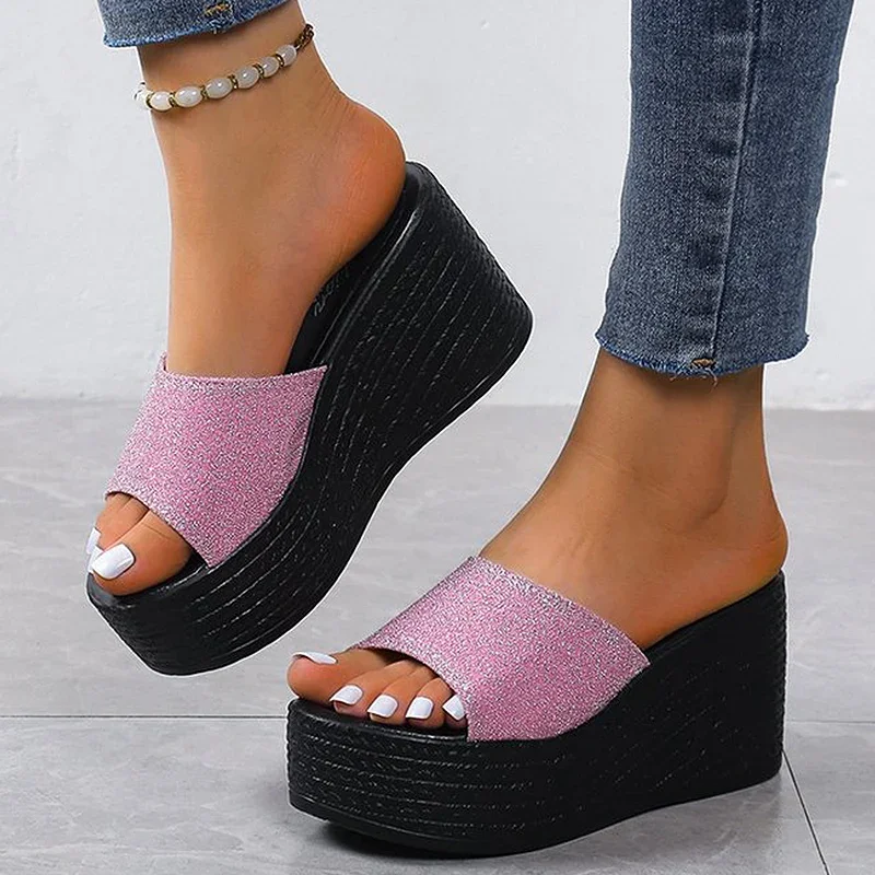 Shoes Women Slippers Soft Bott - Summer Clothing Fabric incelemesi ve fiyatı