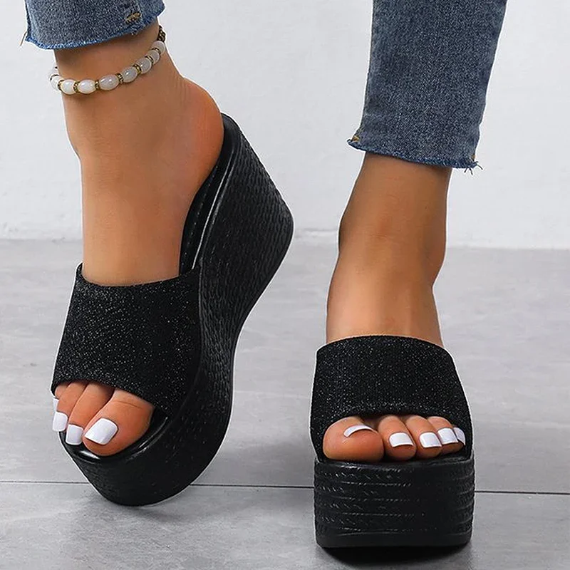 Shoes Women Slippers Soft Bott - Summer Clothing Fabric incelemesi ve fiyatı