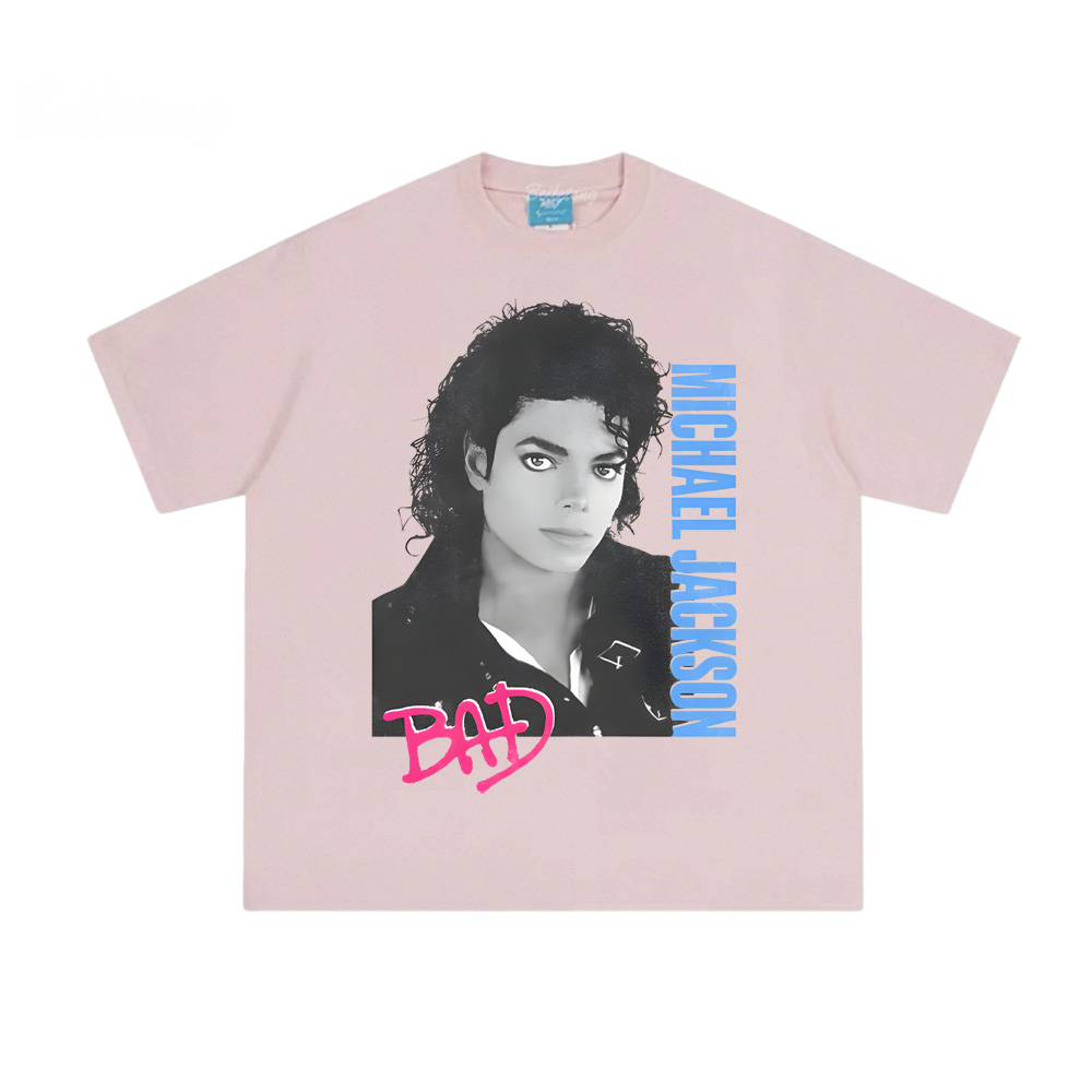 Michael Jackson Bad White Tee  - Summer Clothing Websites incelemesi ve fiyatı