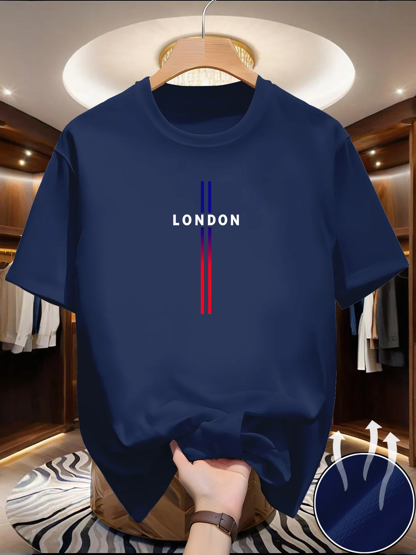 Men's SCross print T-shirt Sum - Summer Clothing Europe incelemesi ve fiyatı