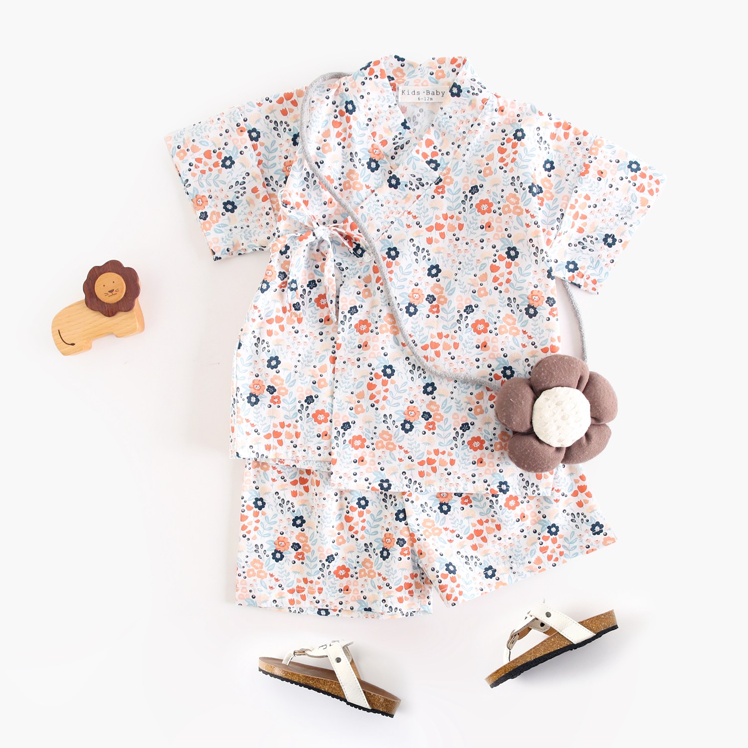 Lovely Summer Floral 2Pcs Litt - Summer Loving Kids Clothing incelemesi ve fiyatı