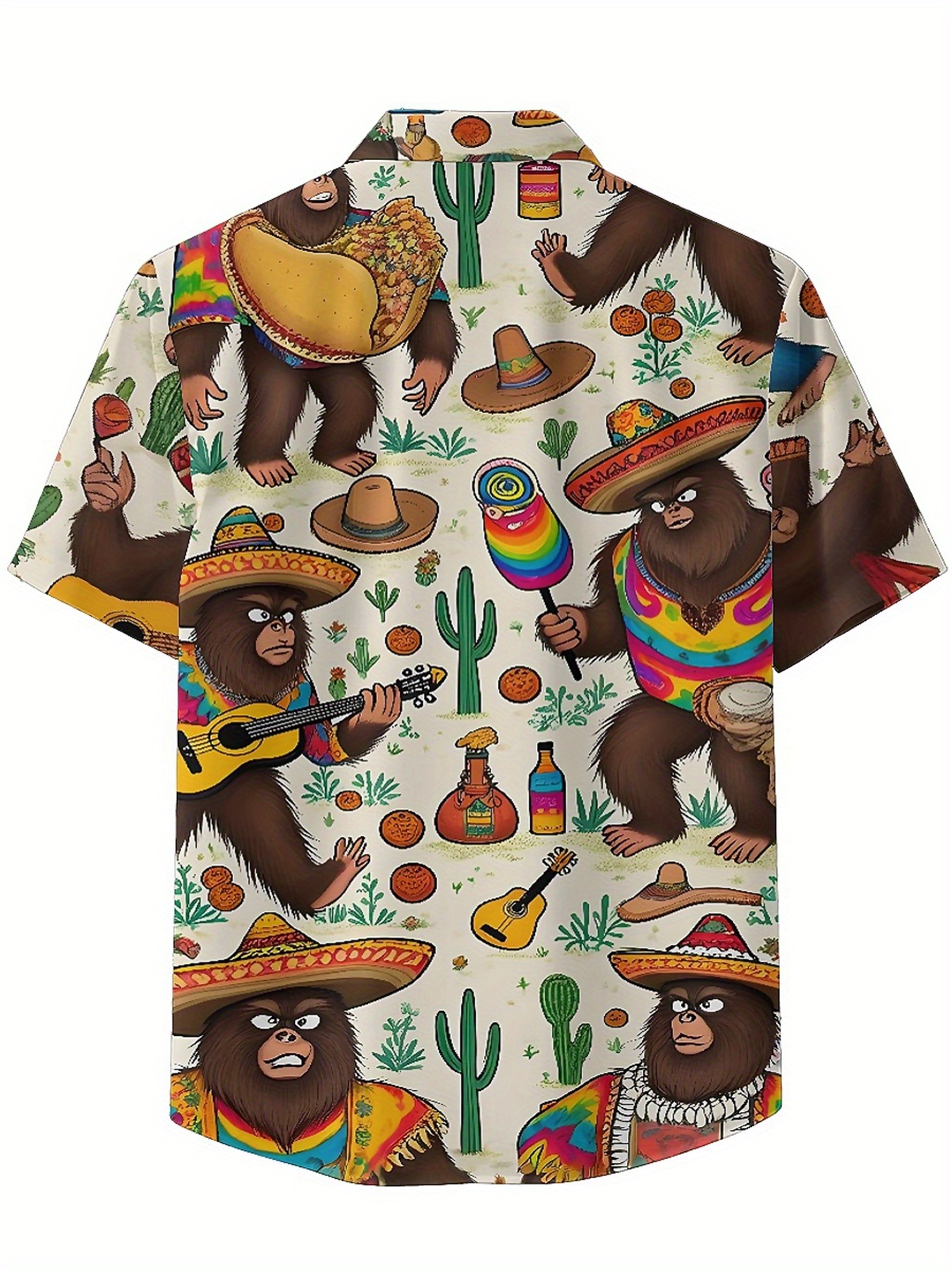 Men's Plus Size Hawaiian Shirt - Beach Shirt Hawaiian incelemesi ve fiyatı