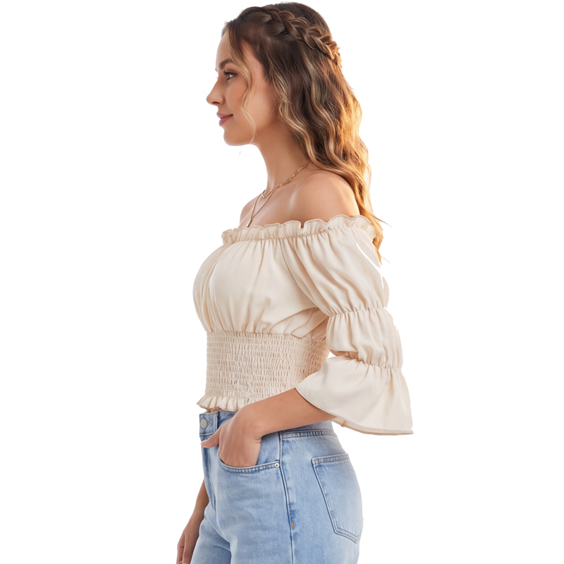 Renaissance Blouse Women Top w - Off Shoulder Blouse incelemesi ve fiyatı