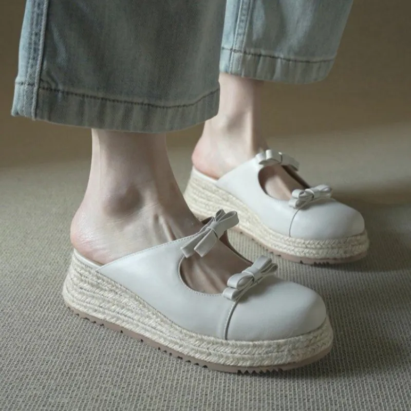 Metallic Mary Jane Mules for W - Espadrille Sandal Women incelemesi ve fiyatı