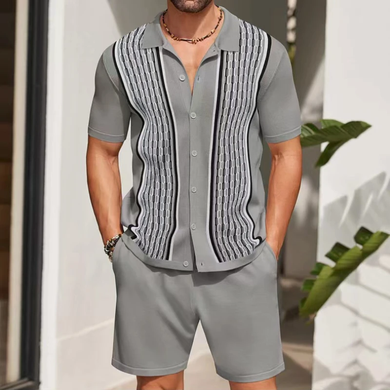 Summer Male Ice Silk Short-sle - Quality Summer Clothing incelemesi ve fiyatı