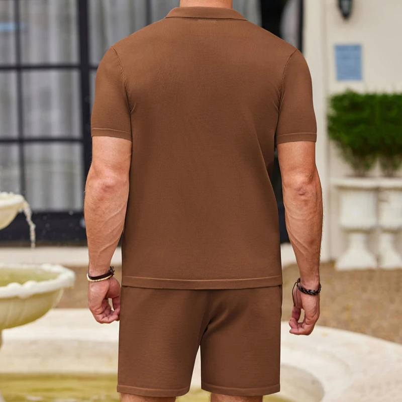 Summer Male Ice Silk Short-sle - Quality Summer Clothing incelemesi ve fiyatı