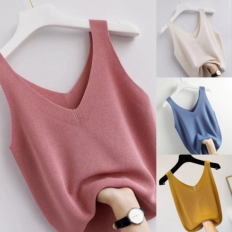 Knitting Vintage Tank Top V-Ne - Summer Zara incelemesi ve fiyatı