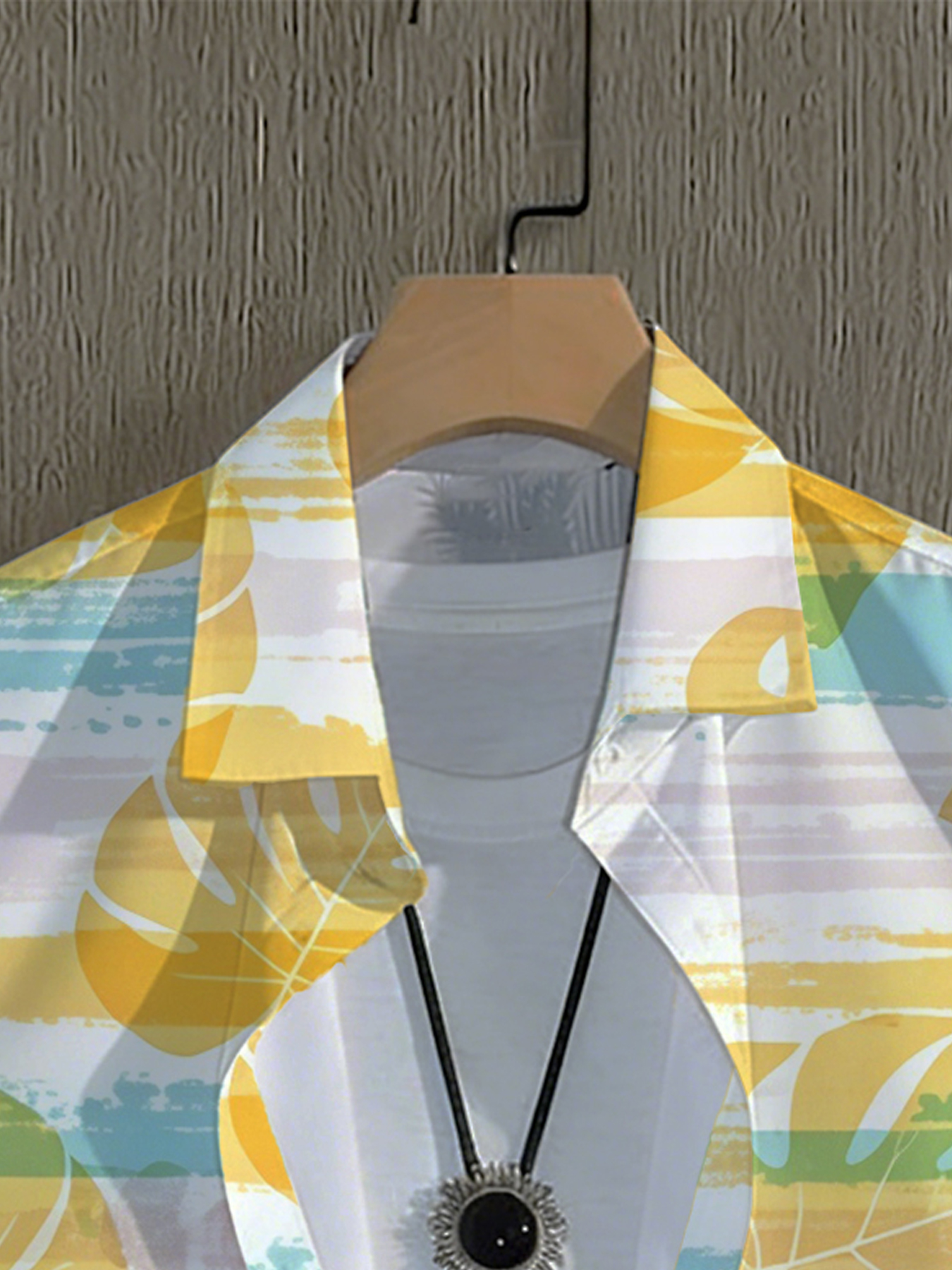 New Men's Hawaiian Shirt Tropi - Beach Shirt Hawaiian incelemesi ve fiyatı