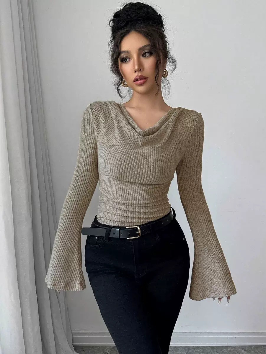 Women Blouse Off Shoulder Cowl - Off Shoulder Blouse incelemesi ve fiyatı