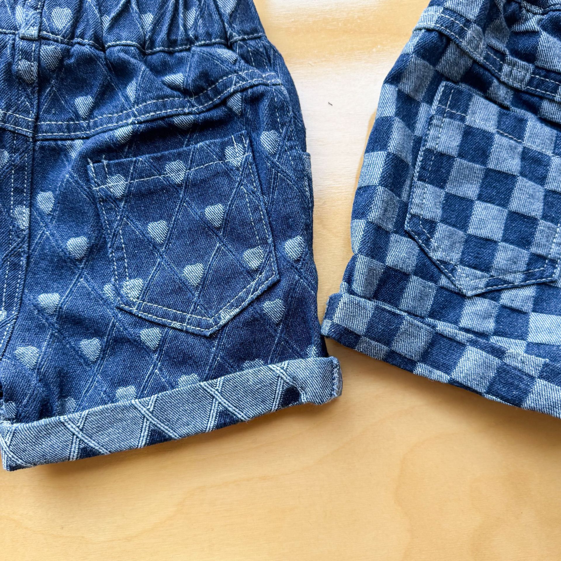 2026 New Girls Boys Denim Shor - Summer Loving Kids Clothing incelemesi ve fiyatı