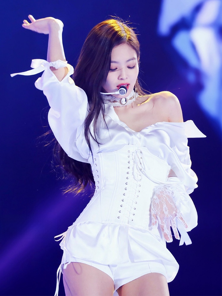  Jennie Jazz Style Stage Perfo - Summer Clothing Fabric incelemesi ve fiyatı