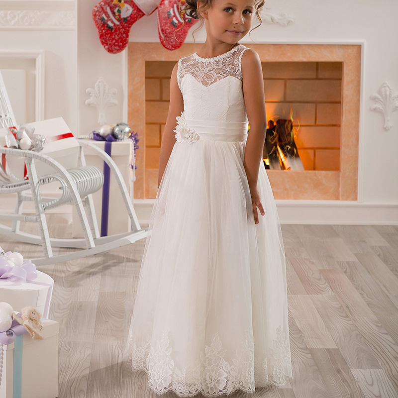 Jewel Sleeveless Lace A Line L - Summer Loving Kids Clothing incelemesi ve fiyatı
