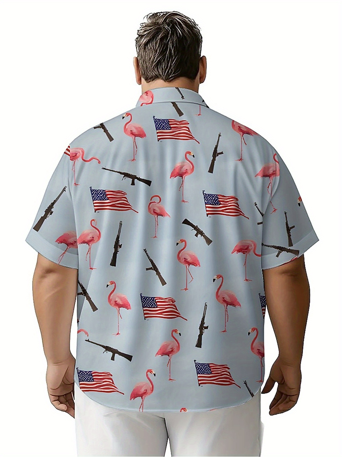 Men's Plus Size Hawaiian Shirt - Beach Shirt Hawaiian incelemesi ve fiyatı